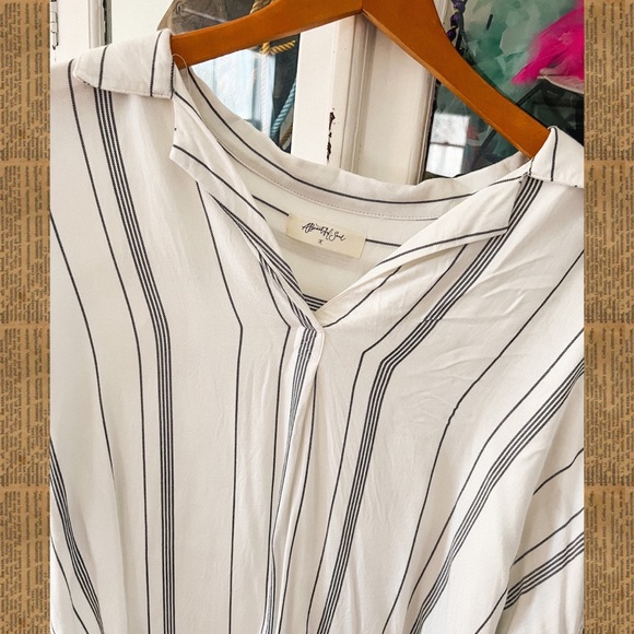 arula (formerly a’beautiful soul) striped blouse - Picture 2 of 4